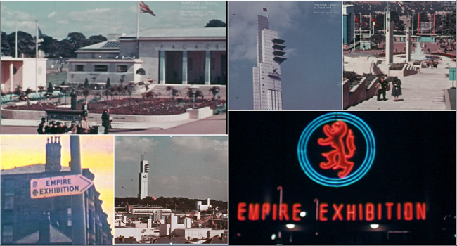 Image collage of empire exhibition 